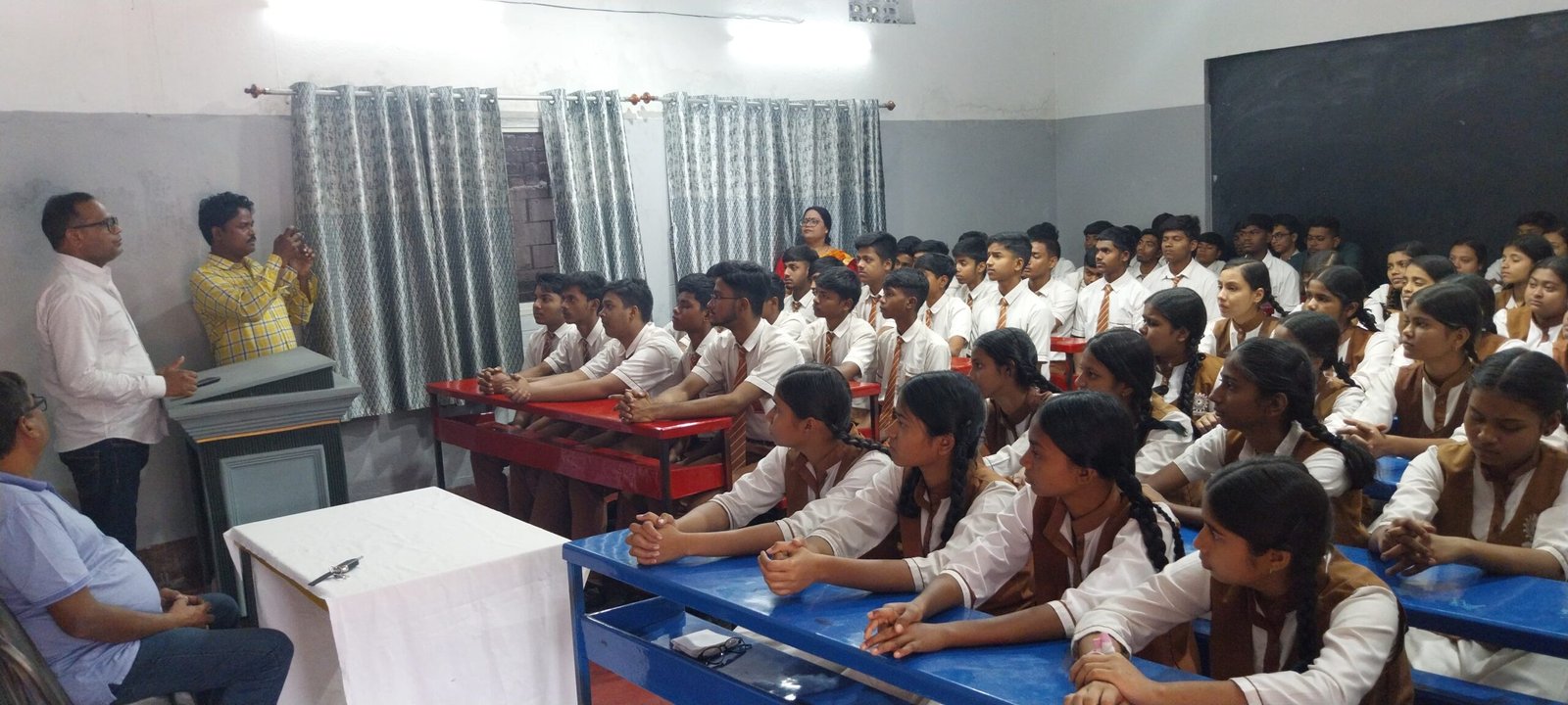 श्री अग्रसेन स्कूल में मना राष्ट्रीय पंचायती राज दिवस