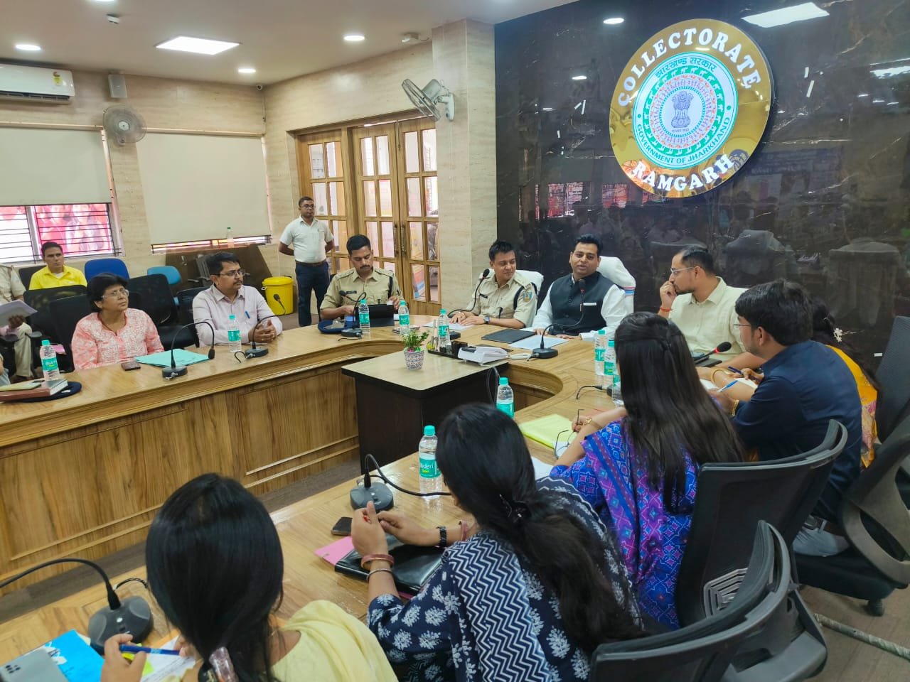 जिला स्तरीय खनन टास्क फोर्स की बैठक उपायुक्त की अध्यक्षता में हुई संपन्न