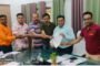 पीसीसी पथ का विधायक ने नारियल फोड़कर किया शिलान्यास