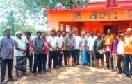 शिव मंदिर परिसर में मंडा पुजा को लेकर बैठक