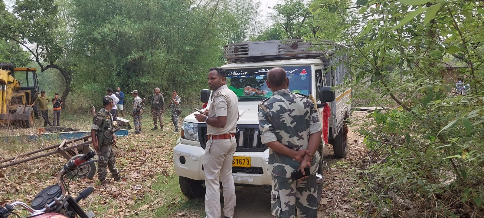 भेल के दस एकड़ नामक यार्ड में हुई लाखों रुपए के उपकरणों की चोरी, बरामद