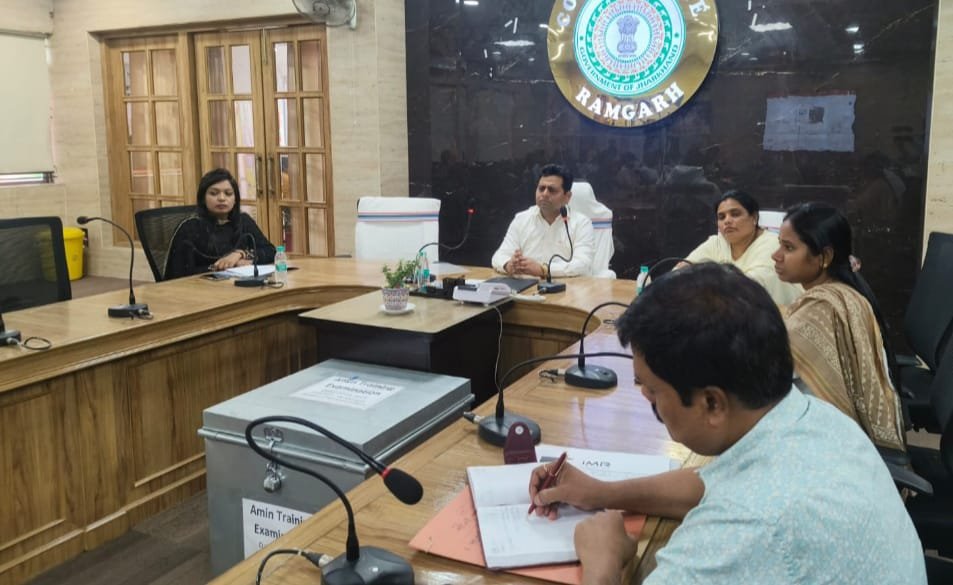 टोकीसूद ब्लॉक 2 कोल परियोजना चालू करने को लेकर उपायुक्त की अध्यक्षता में हुआ बैठक