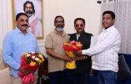 मुख्यमंत्री से मिले पूर्व राज्यसभा सांसद,राज्य के विकास पर हुई चर्चा