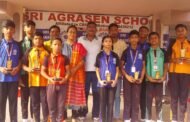 स्केटिंग के प्रतिभागियों को बजरंग दल भुरकुंडा ने सम्मानित किया