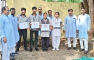 एसएसवीएम पतरातू थर्मल में दसवीं एवं बारहवीं की परीक्षा में उत्कृष्ट प्रदर्शन करने वाले भैया बहनों को सम्मानित किया गया