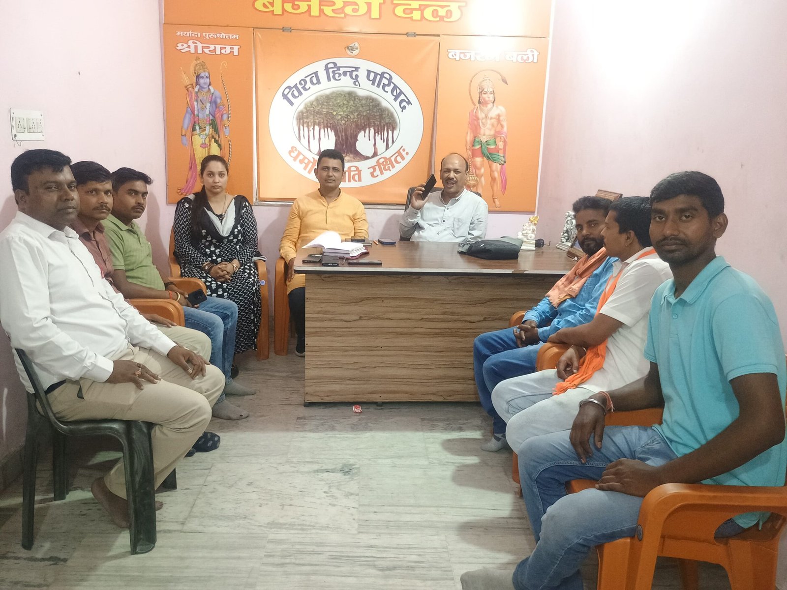 विश्व हिंदू परिषद रामगढ़ जिला की बैठक हुई संपन्न,आगामी कार्यक्रमों को लेकर हुई चर्चा