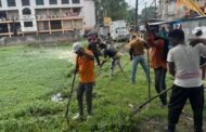 रामगढ़ तालाब बचाओ योजना के तहत सतकौड़ी कॉम्प्लेक्स के सामने स्थित तालाब का सौंदर्यीकरण शुरू