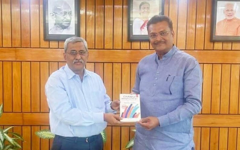 कोल इंडिया के चेयरमैन से मिले हजारीबाग सांसद मनीष जायसवाल