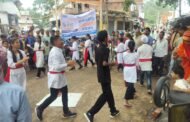 डीएवी स्कूल के बच्चों ने प्लास्टिक का प्रयोग बंद पर नुक्कड़ नाटक का किया आयोजन