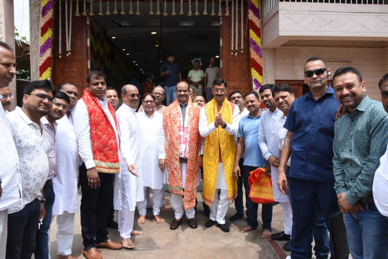 श्याम प्रभु के दर्शन कर भाव विभोर हुए लोकसभा अध्यक्ष ओम बिरला