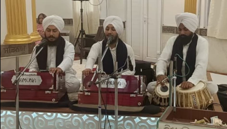 रामगढ़ गुरुद्वारा साहिब में मनाया गया शहीदी गुरु पर्व, बांटा गया मीठा शरबत
