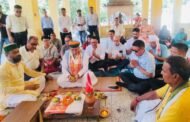 परशुराम कुण्ड पर दिव्य मूर्ति स्थापना कार्य का श्रीगणेश