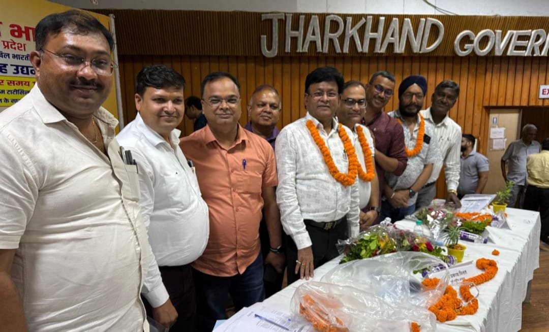 रामगढ़ के विजय मेवाड़ बने लघु उद्योग भारती झारखंड प्रांत के नए अध्यक्ष