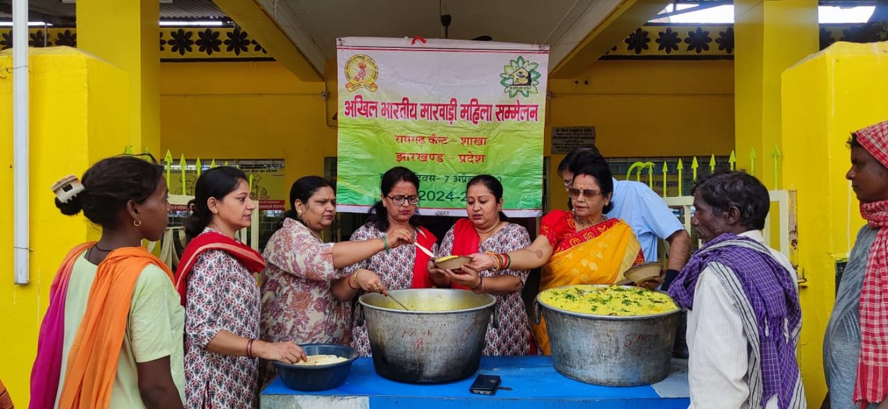 मारवाड़ी महिला समिति ने किया मवेशी पनसाला का शुभारंभ