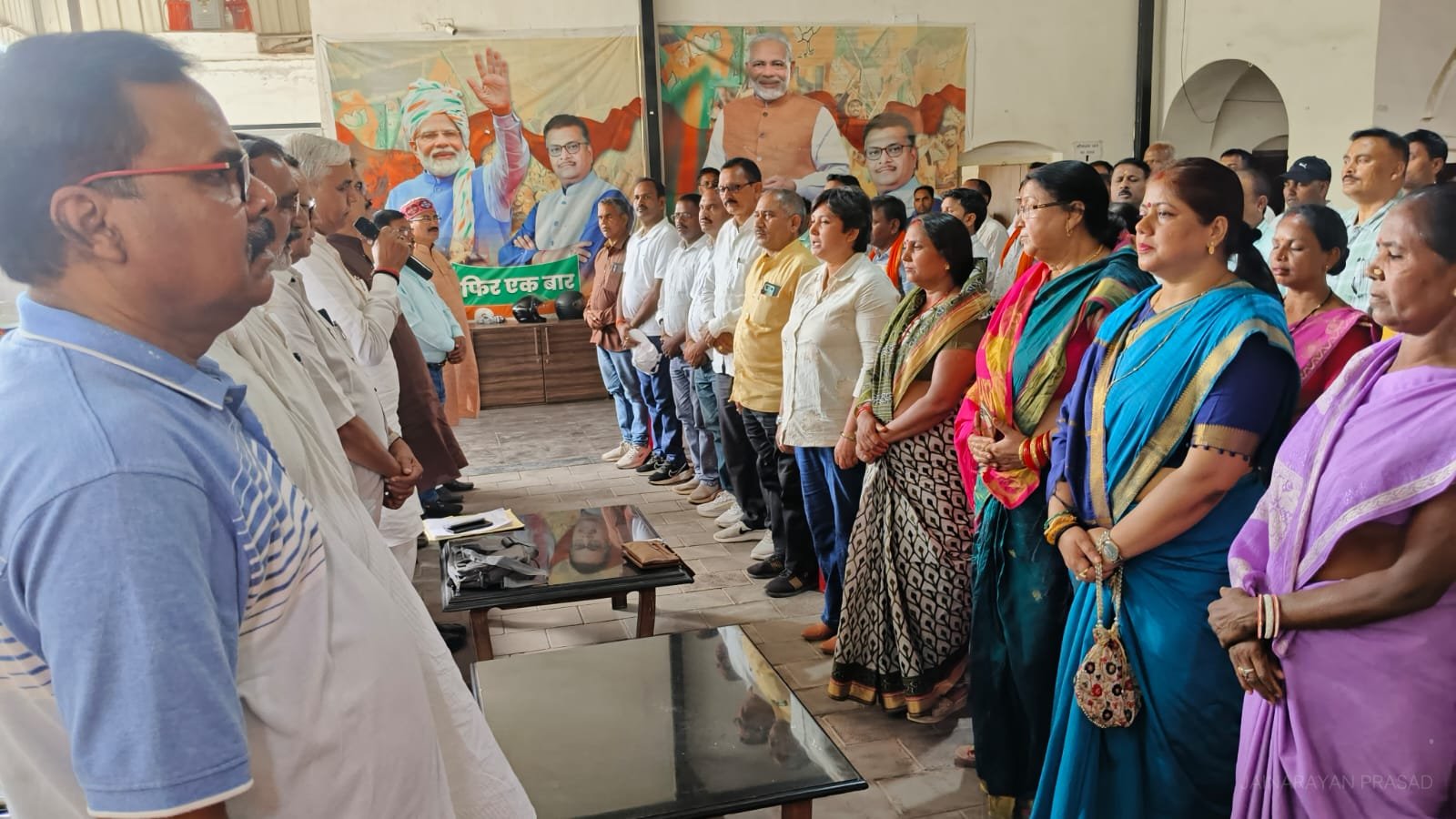 हजारीबाग संसदीय कार्यालय में भाजपा का जिला कार्यशाला संपन्न