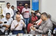 आए दिन मिल रहे शिकायतों को लेकर शेख भिखारी मेडिकल कॉलेज अस्पताल पहुंचे सांसद मनीष जायसवाल