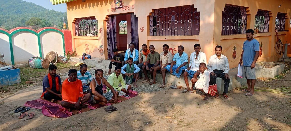 कुरबीज गांव में मंडा पूजा कि तैयारी को लेकर कमेटी का गठन
