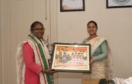 यूनेस्को की को-चेयरपर्सन डॉ सोनाझारिया मिंज ने की मंत्री शिल्पी नेहा तिर्की से मुलाकात