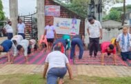 अंतरराष्ट्रीय योग दिवस के अवसर पर भाजपा ने जिला के विभिन्न मंडलों में योगाभ्यास का आयोजन किया