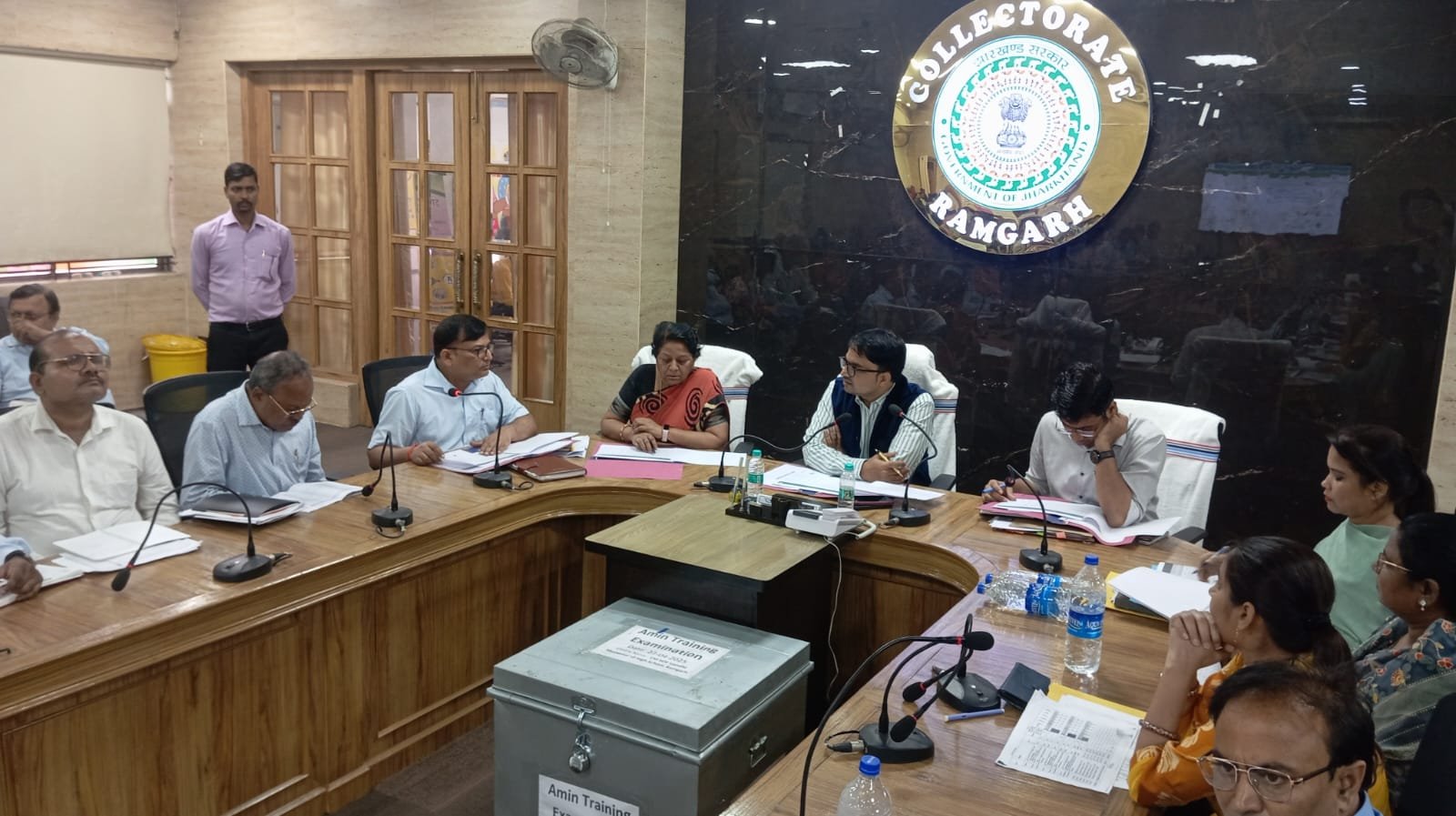 नीति आयोग अंतर्गत आकांक्षी जिला एवं प्रखंड कार्यक्रम के तहत उपायुक्त की अध्यक्षता में हुआ बैठक