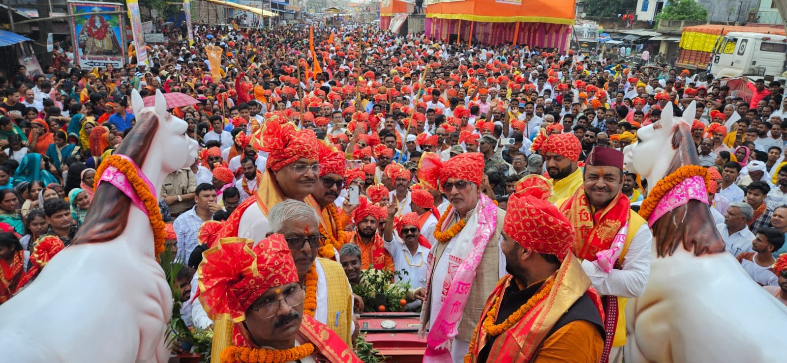 चौपारण में तीसरी बार आयोजित रथ महोत्सव में उमड़ा आस्था का जनसैलाब