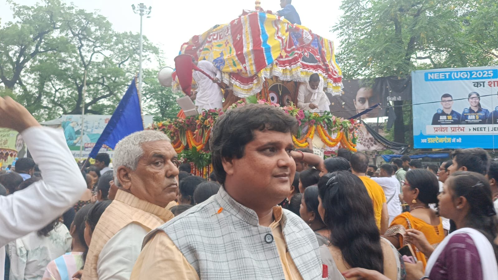 भगवान जगन्नाथ की जयकारा से गूंजा शहर