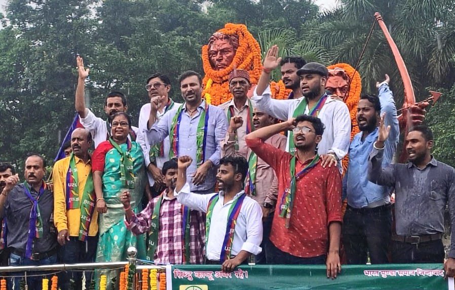 सिदो–कान्हु के वंशजों पर लाठी चार्ज से शहीदों का अपमान : सुदेश महतो