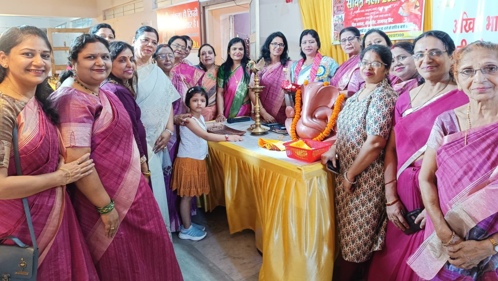 मारवाड़ी महिला समिति के तीज मेला का हुआ उद्घाटन