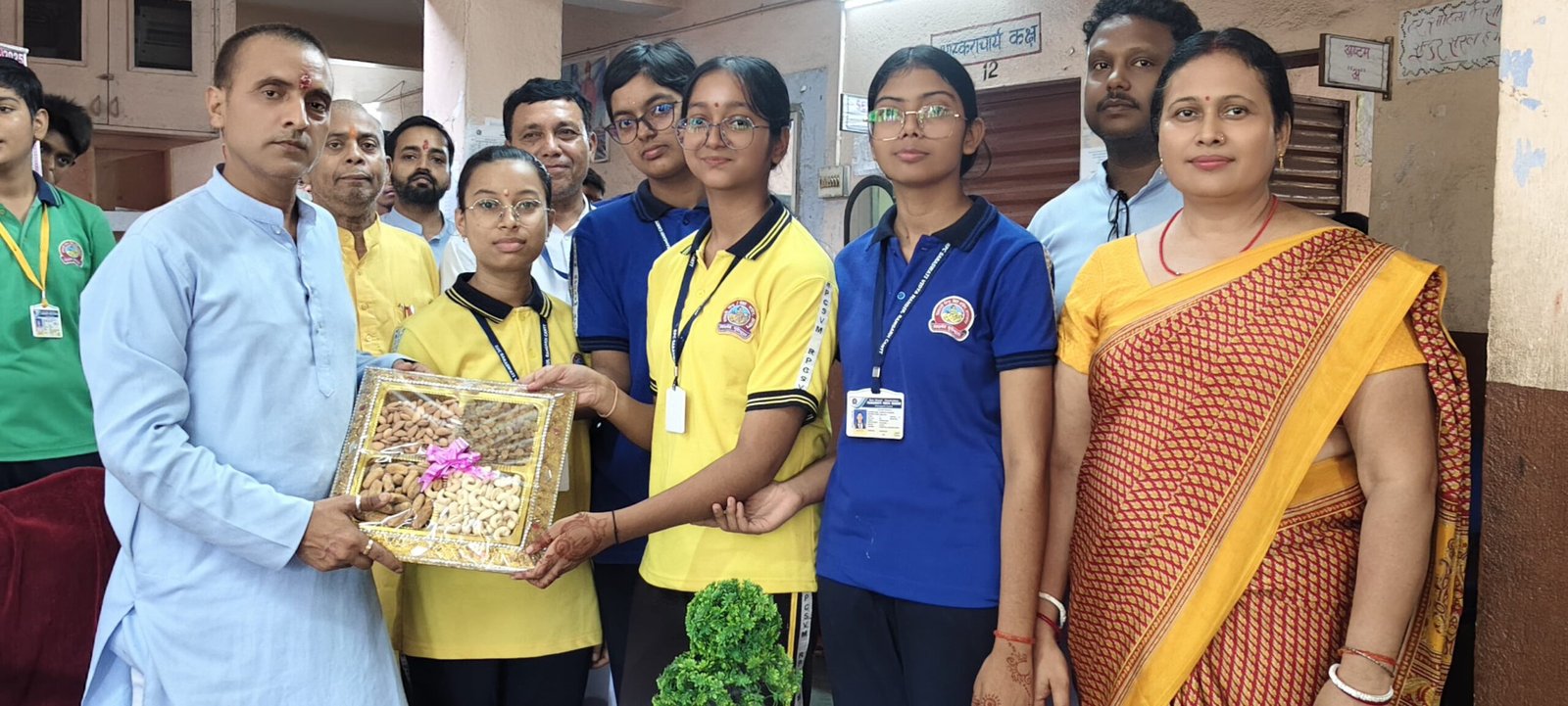 रामप्रसाद चंद्रभान सरस्वती शिशु विद्या मंदिर के प्रधानाचार्य हुए सेवानिवृत,विदाई समारोह