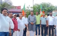 मांडू प्रखंड के दिग्वार में सांसद मनीष जायसवाल का हुआ स्वागत