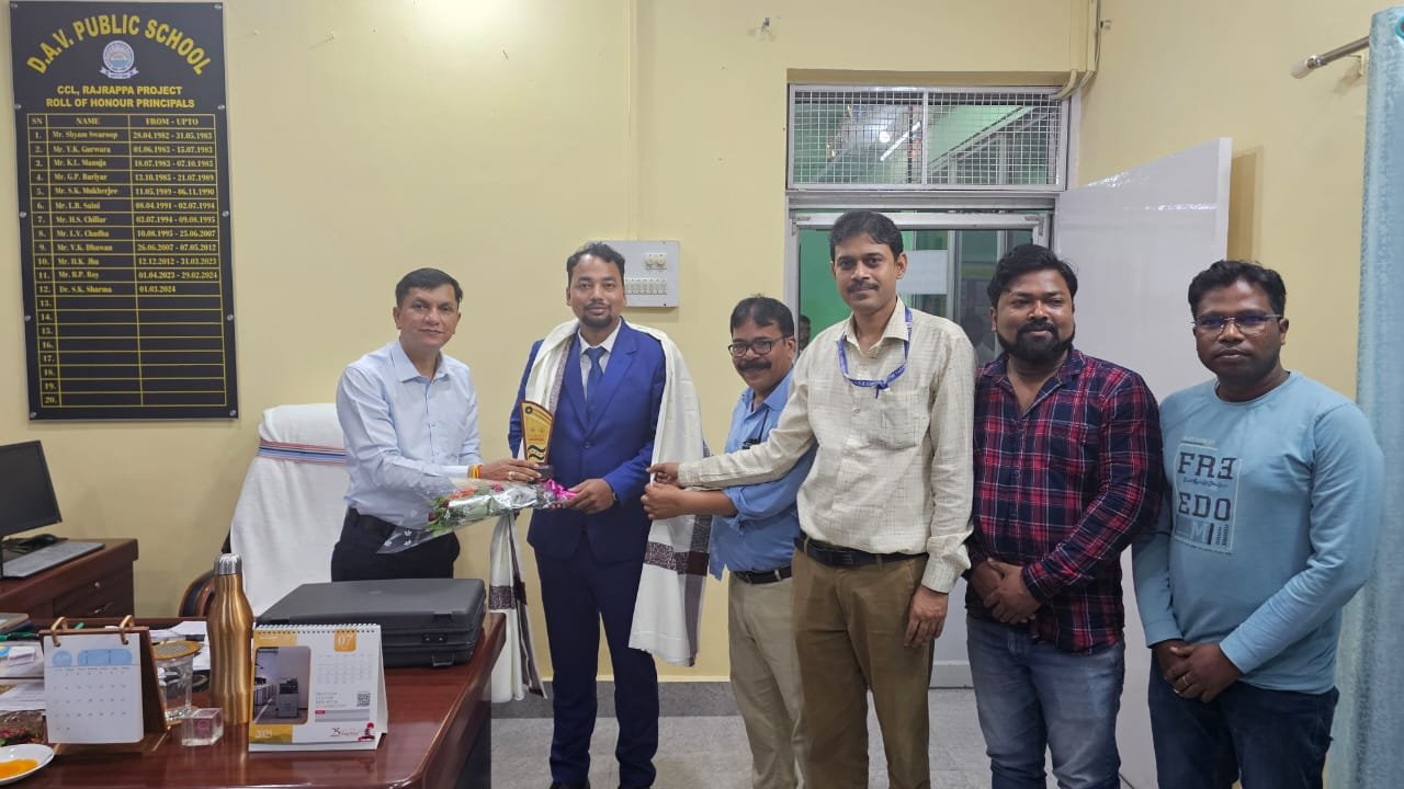 डीएवी रजरप्पा के छात्र ने रचा इतिहास:जेपीएससी सिविल सेवा परीक्षा में हासिल की सफलता