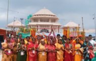 सांसद तीर्थ दर्शन यात्रा के दूसरे दिन श्रद्धालुओं ने सरयू स्नान और श्रीराम मंदिर के किए दर्शन