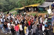 विभिन्न अखाड़ा के ताजिया पहुंचा बरकाकाना थाना चौक