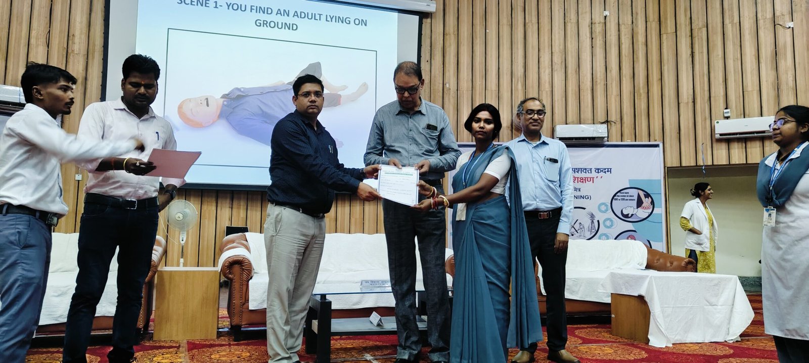 आपदा मित्र प्रशिक्षण का तीसरा दिन, डीडीसी ने किया निरीक्षण