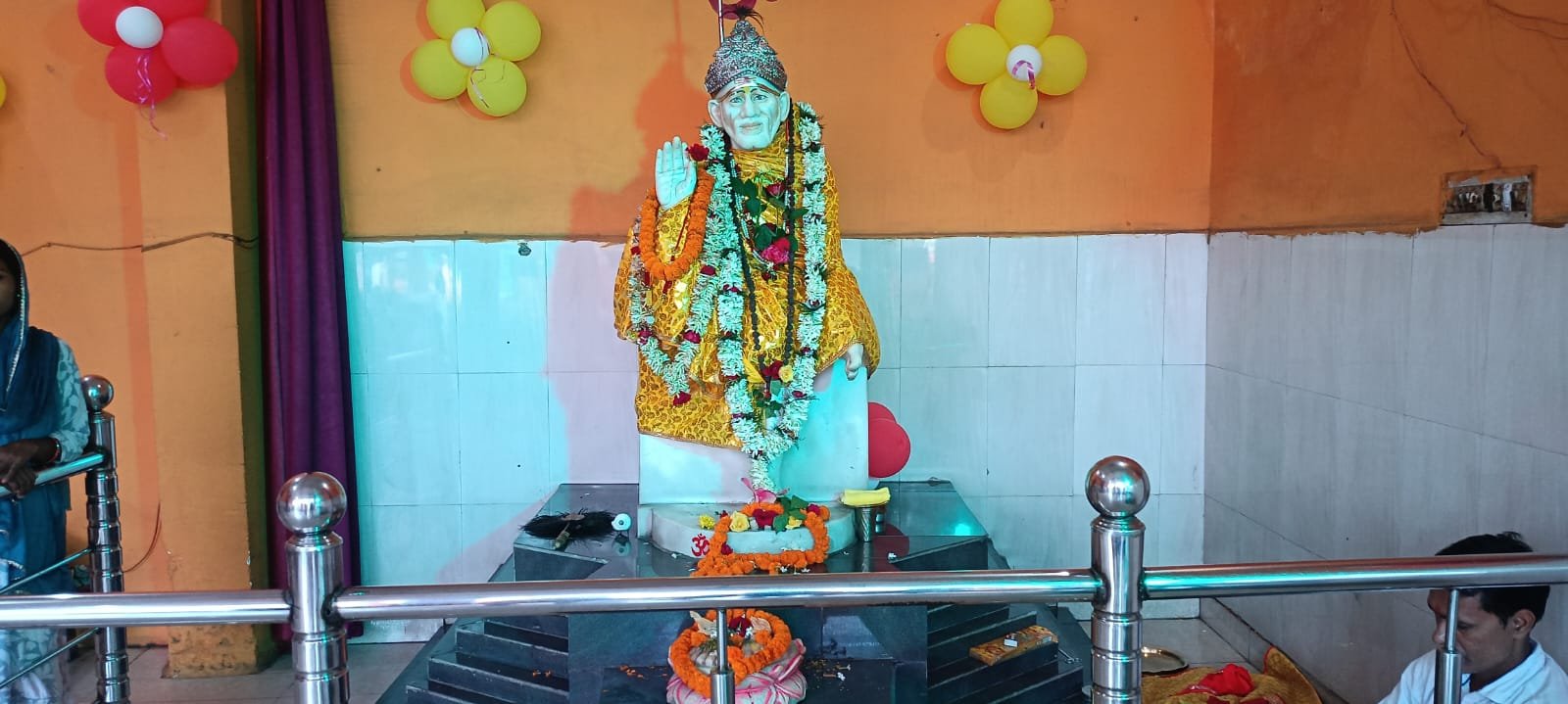 भुरकुंडा साई मंदिर का 15 वां वार्षिकोत्सव मनाया गया