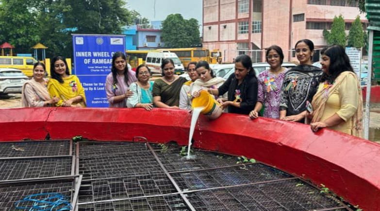 इनरव्हील क्लब ने स्वच्छता अभियान चलाया