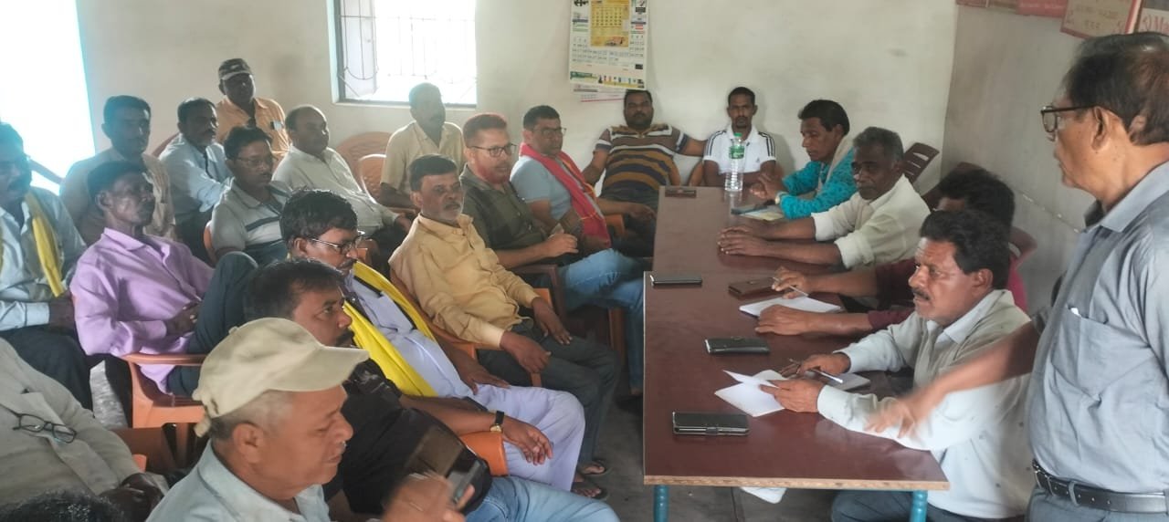 कामरेड मिथिलेश सिंह के श्रद्धांजलि सभा तैयारी के लेकर बैठक
