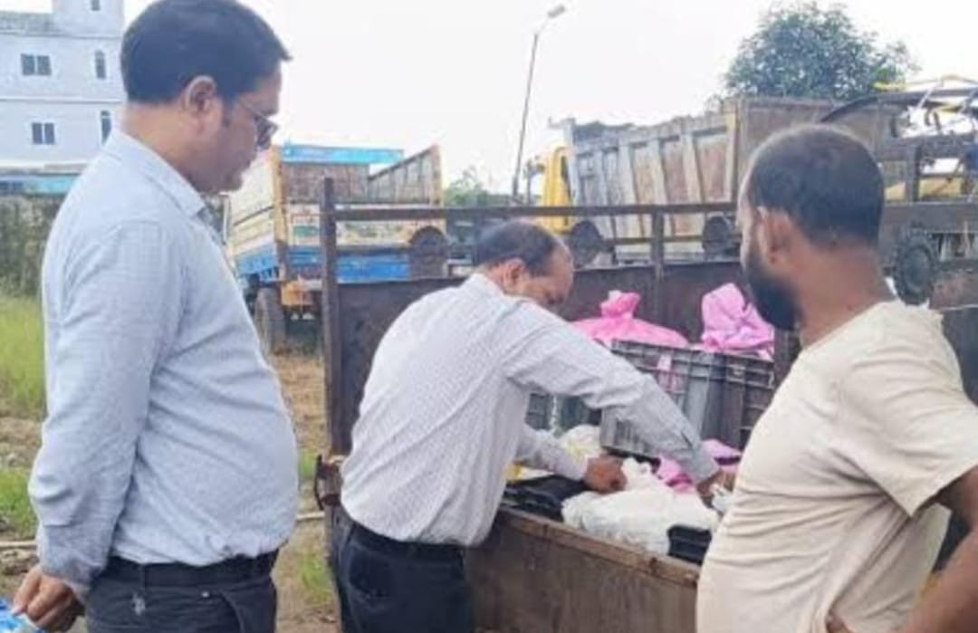ओरमांझी इलाके से अवैध नकली पनीर की बड़ी खेप जब्त