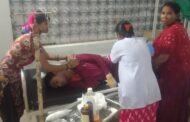 पीटीपीएस काली घाट के निकट एक बाइक सवार हुआ घायल,रेफर