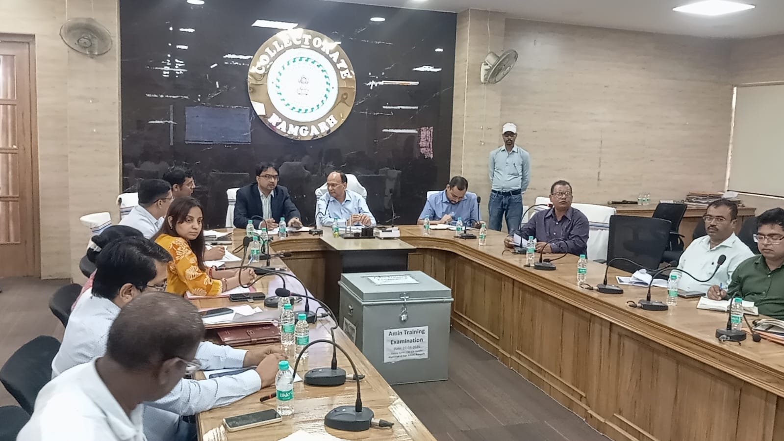 संयुक्त सचिव जनजातीय कार्य मंत्रालय भारत सरकार बृजनंदन प्रसाद ने किया रामगढ़ जिले ने का दौरा