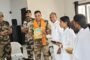 बिरसा मुंडा एयरपोर्ट पर मल्लिकार्जुन खड़गे और राहुल गांधी का कांग्रेसियों ने किया स्वागत