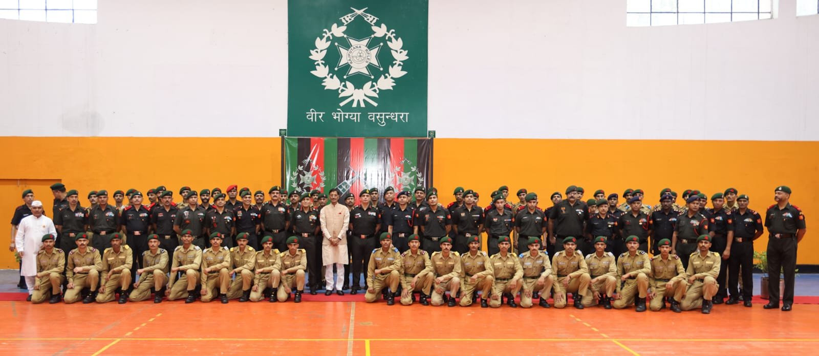 संजय सेठ राजपूताना राइफल्स रेजिमेंटल सेंटर पहुंचे