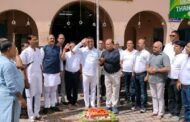 श्री मारवाड़ी सतनारायण मंदिर एवं धर्मशाला संस्था ने ध्वजारोहण किया