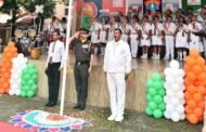 आर्मी पब्लिक स्कूल में स्वतंत्रता दिवस समारोह हर्षोल्लास से मनाया गया।
