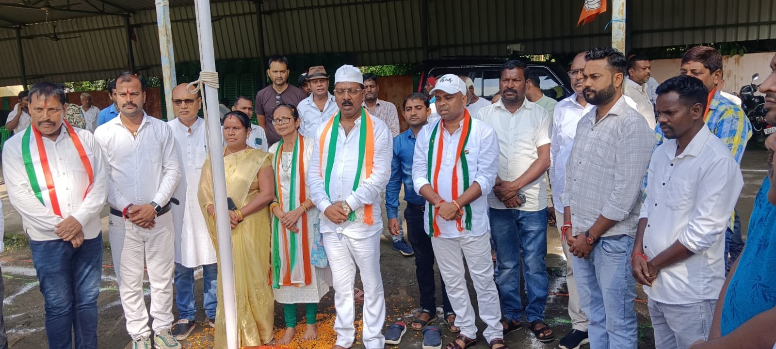 स्वतंत्रता दिवस के अवसर पर पतरातू और आसपास का क्षेत्र देशभक्ति के रंग में रंग गया