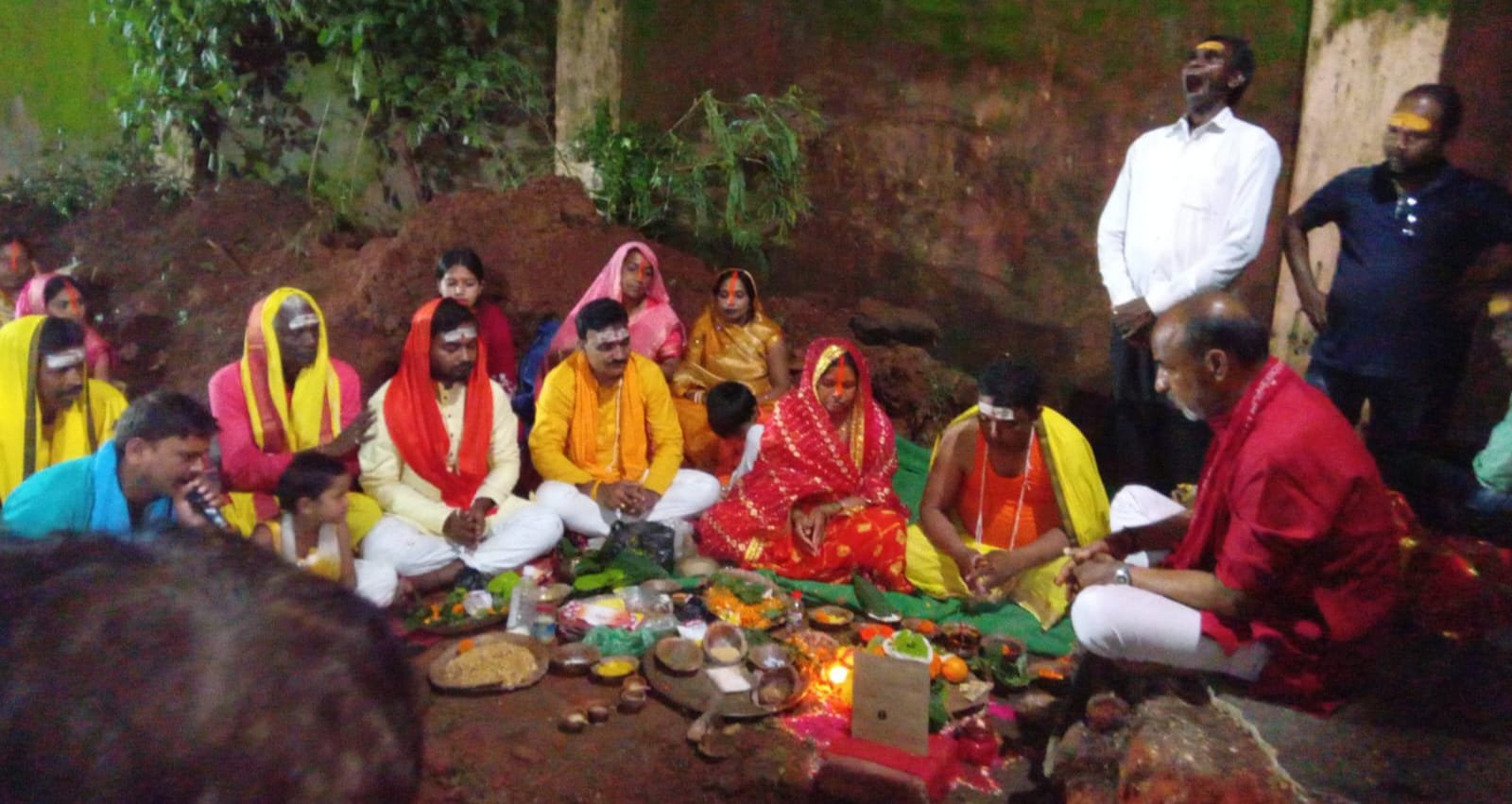 कुंदरुकला में प्राचीन शिव मंदिर का नव निर्माण हेतू आधारशिला रखी गई