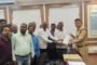कांग्रेस अध्यक्ष कमलेश महतो से राजेंद्र प्रसाद ने की वार्ता