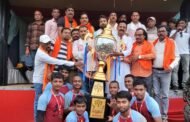 सांसद द्वारा आयोजित नमो फुटबॉल टूर्नामेंट,घाटो का हुआ फाइनल