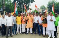 भाजपा कार्यकर्ताओं ने निकाली तिरंगा यात्रा