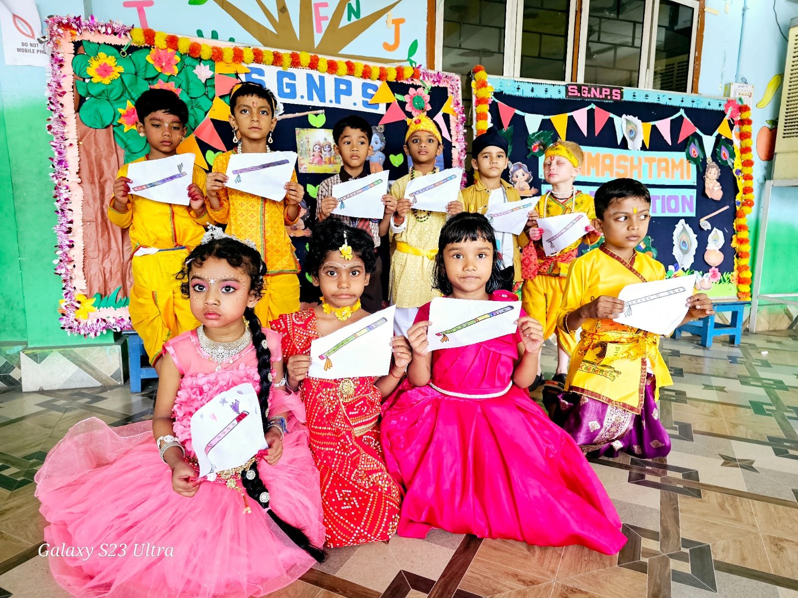 श्री गुरु नानक पब्लिक स्कूल में जन्माष्टमी कार्यक्रम आयोजित किया गया
